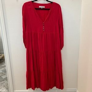 LOFT Red Dress